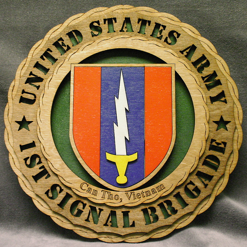 1st Signal Brigade 4D Wall Tribute